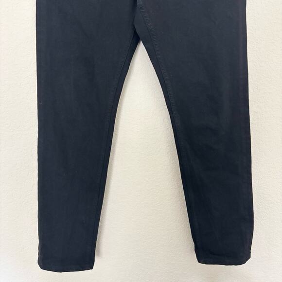 Everlane Uniform Black Straight Men’s Jeans 33x32 Classic Fit 4-Way Stretch - Picture 3 of 11